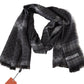 Elegant Wool Silk Polka Dot Scarf - SEHABRANDS