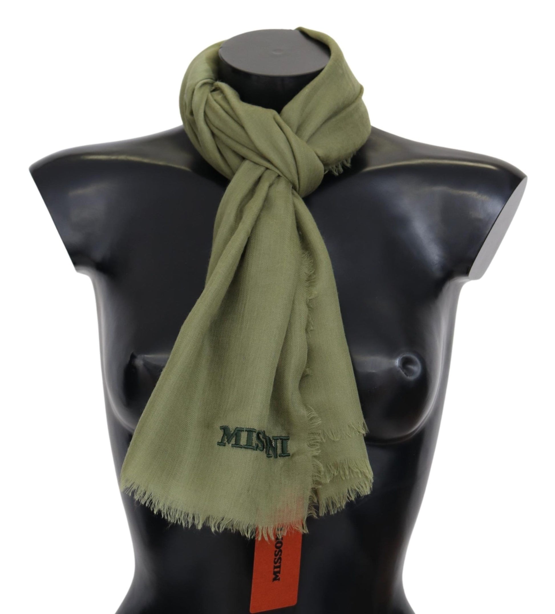 Elegant Cashmere Fringed Scarf - SEHABRANDS