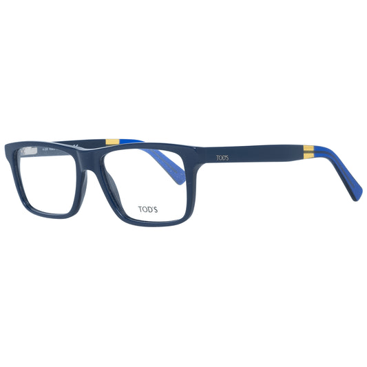 Chic Blue Rectangular Men's Eyewear - SEHABRANDS