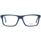 Chic Blue Rectangular Men's Eyewear - SEHABRANDS