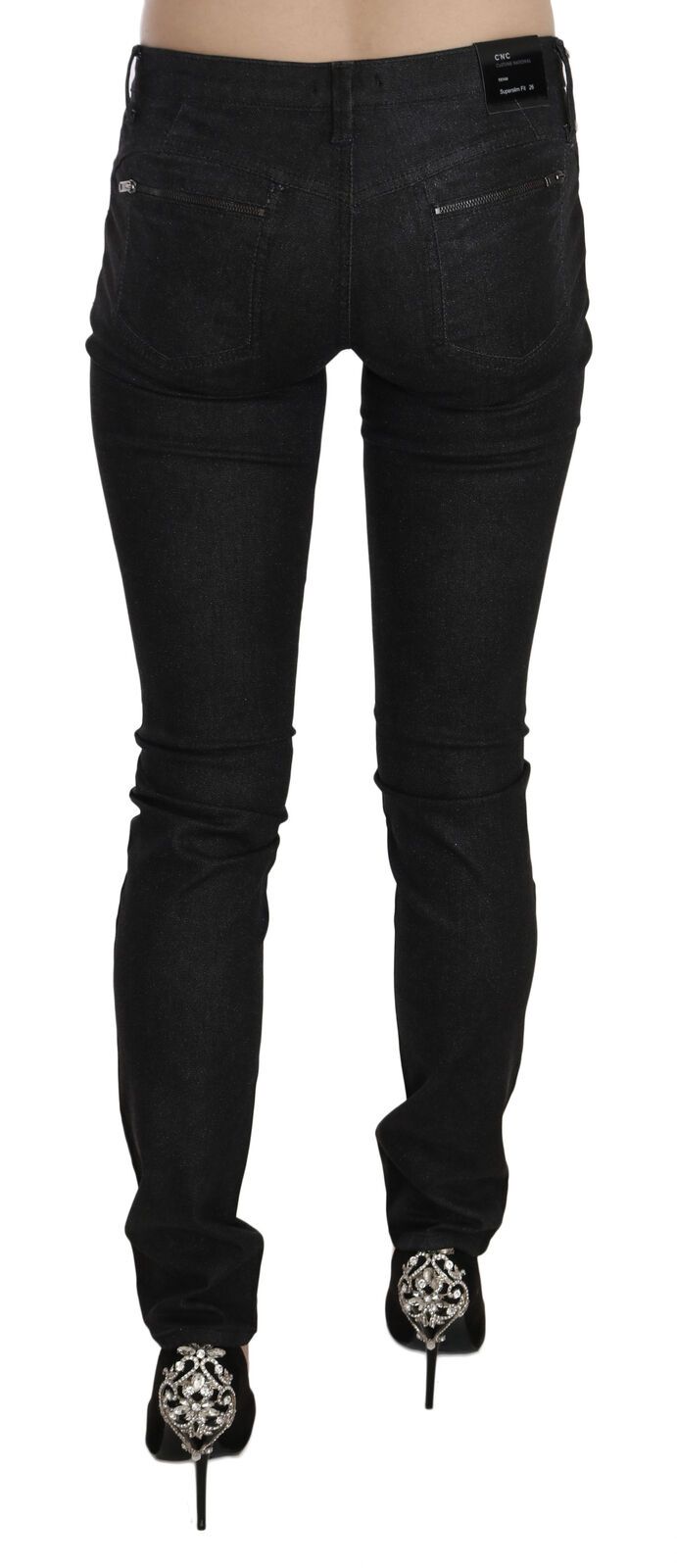 Chic Low Waist Slim Fit Skinny Denim - SEHABRANDS