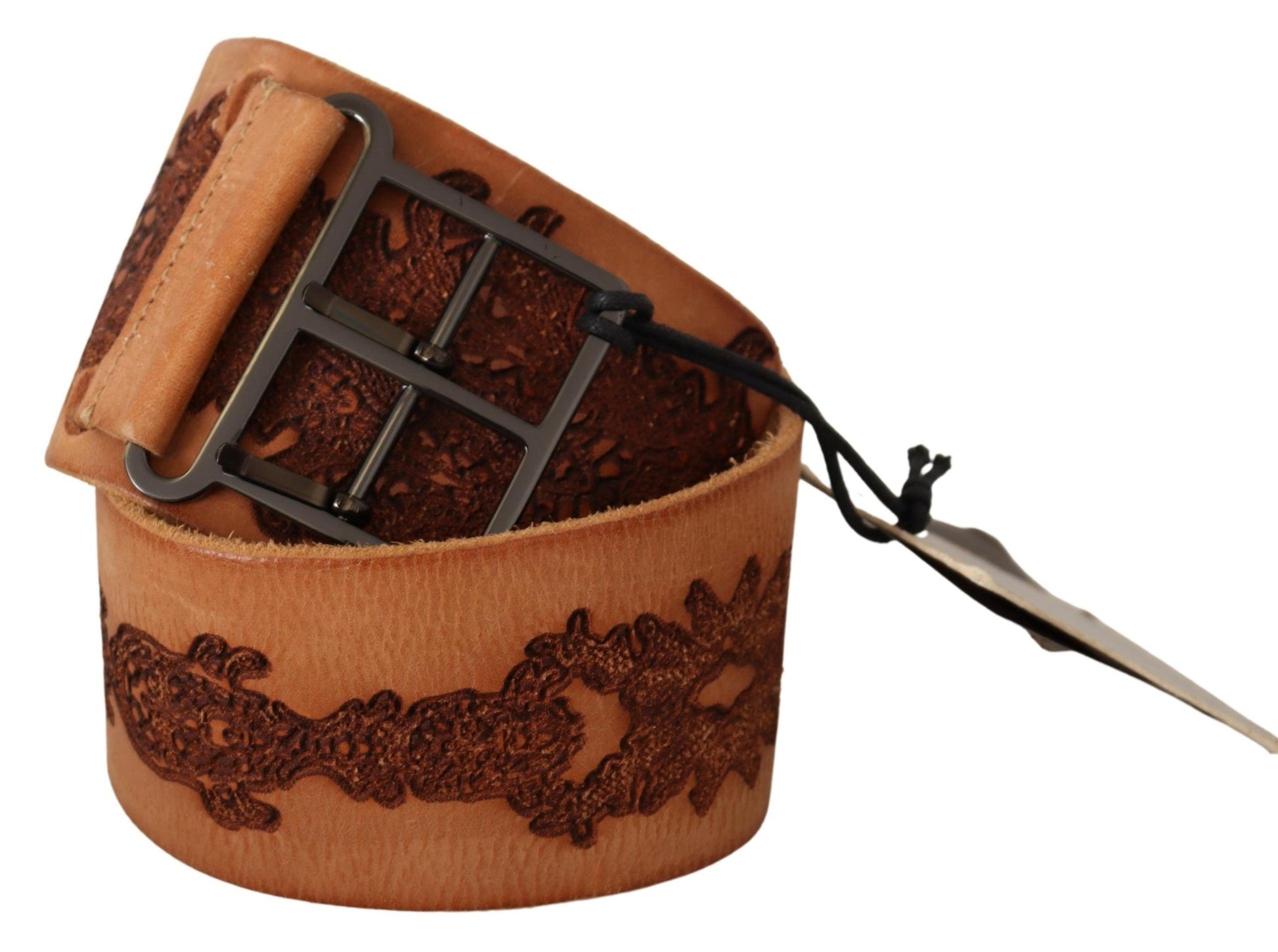 Classy Double Buckle Genuine Leather Belt - SEHABRANDS