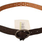 Elegance Redefined: Chic Brown Fashion Belt - SEHABRANDS