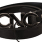 Elegant Black Leather Fashion Belt - SEHABRANDS