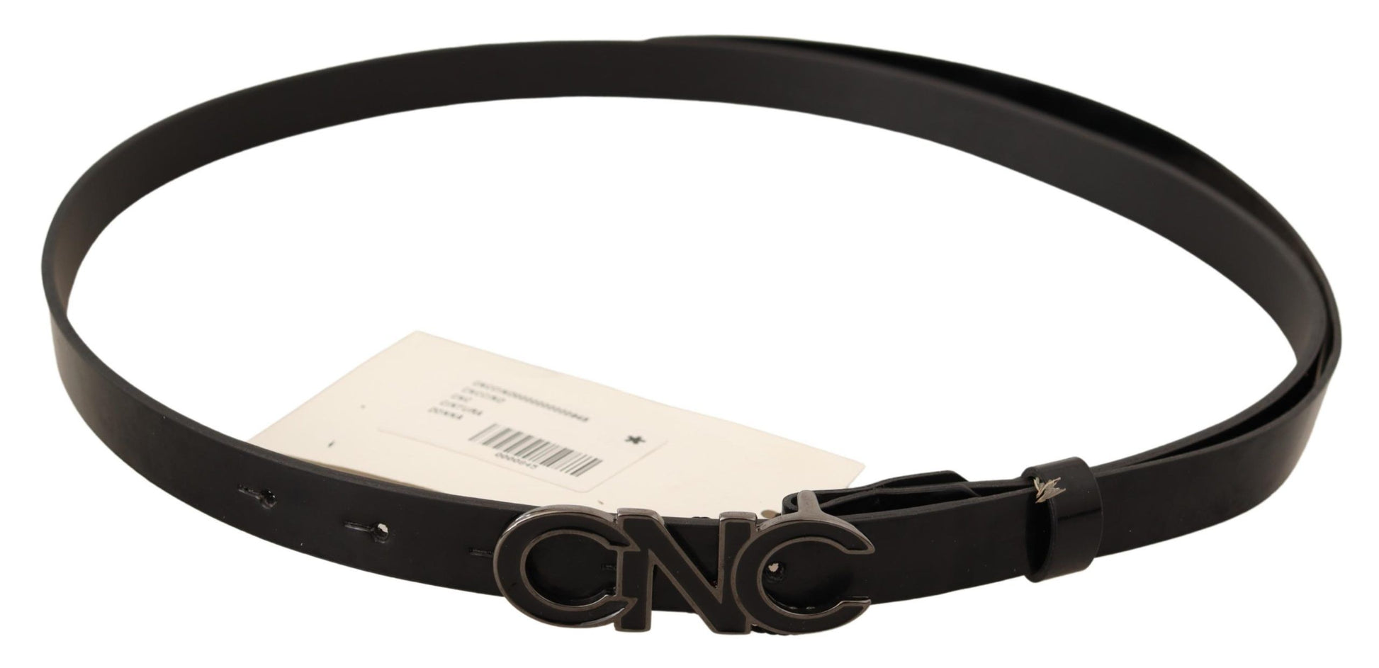 Elegant Black Leather Fashion Belt - SEHABRANDS