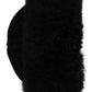 Dolce & Gabbana Elegant Black Cashmere Alpaca Fur Beanie