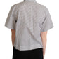 Dolce & Gabbana Elegant Polka Dot Cotton Polo Top