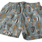 Dolce & Gabbana Elegant Seashell Print Swim Trunks