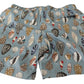 Dolce & Gabbana Elegant Seashell Print Swim Trunks