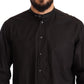 Dolce & Gabbana Elegant Black 100% Cotton Men's Shirt