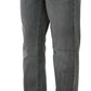 Chic Gray Mid Waist Straight Leg Jeans - SEHABRANDS