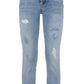 Blue Cotton Women's Jean - SEHABRANDS