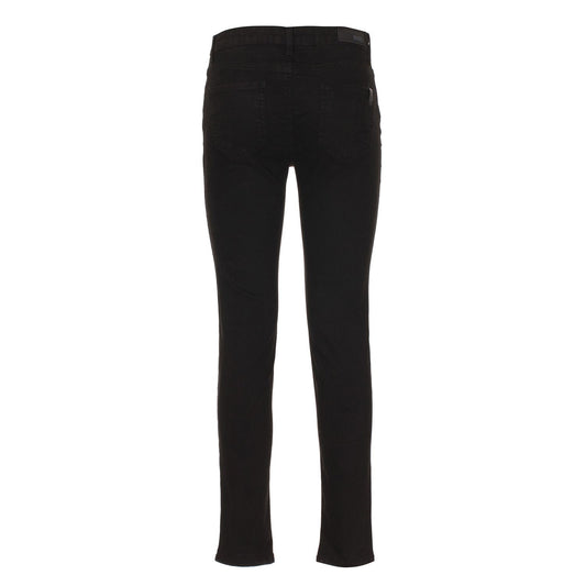 Black Cotton Women's Jean - SEHABRANDS