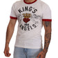 Dolce & Gabbana Exquisite Angelic Motif Cotton T-Shirt