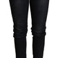 Chic Blue Washed Skinny Low Waist Jeans - SEHABRANDS