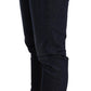 Chic Dark Blue Skinny Jeans - SEHABRANDS