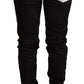 Sleek Black Wash Skinny Jeans - SEHABRANDS