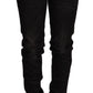 Sleek Black Wash Skinny Jeans - SEHABRANDS