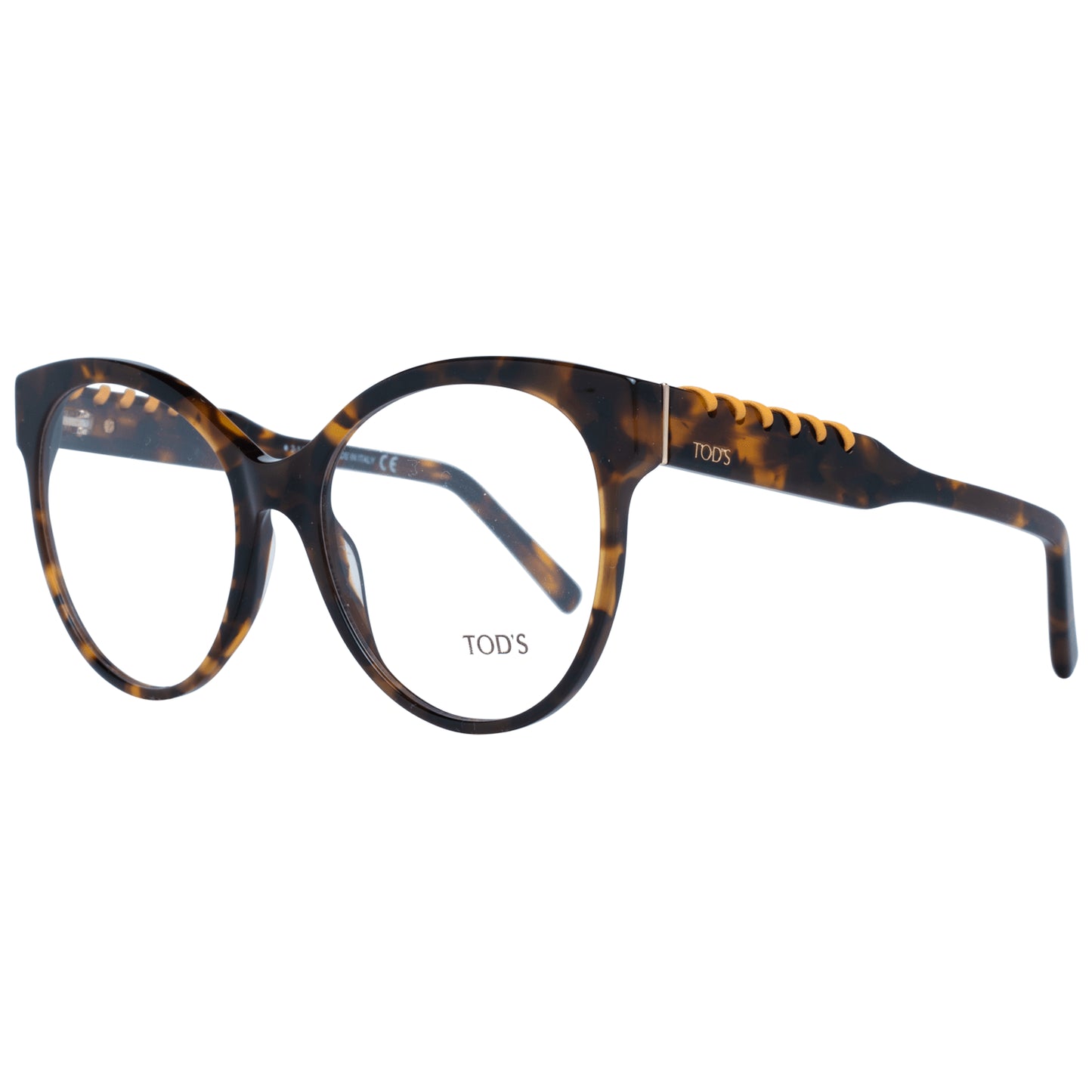 Chic Brown Round Full-Rim Women's Glasses - SEHABRANDS