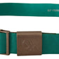 Elegant Green Adjustable Cotton Belt - SEHABRANDS