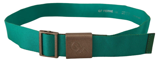 Elegant Green Adjustable Cotton Belt - SEHABRANDS