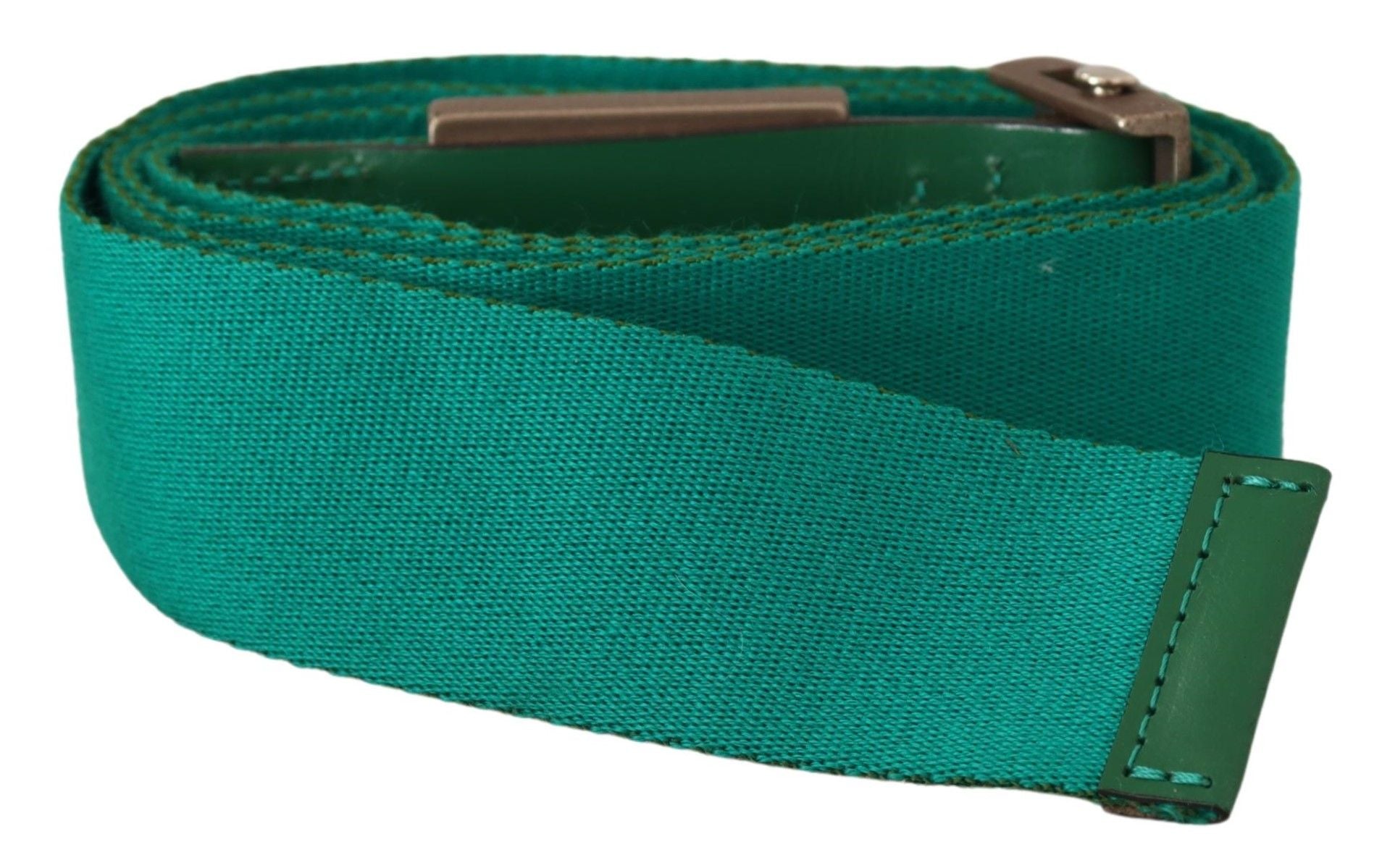 Elegant Green Adjustable Cotton Belt - SEHABRANDS