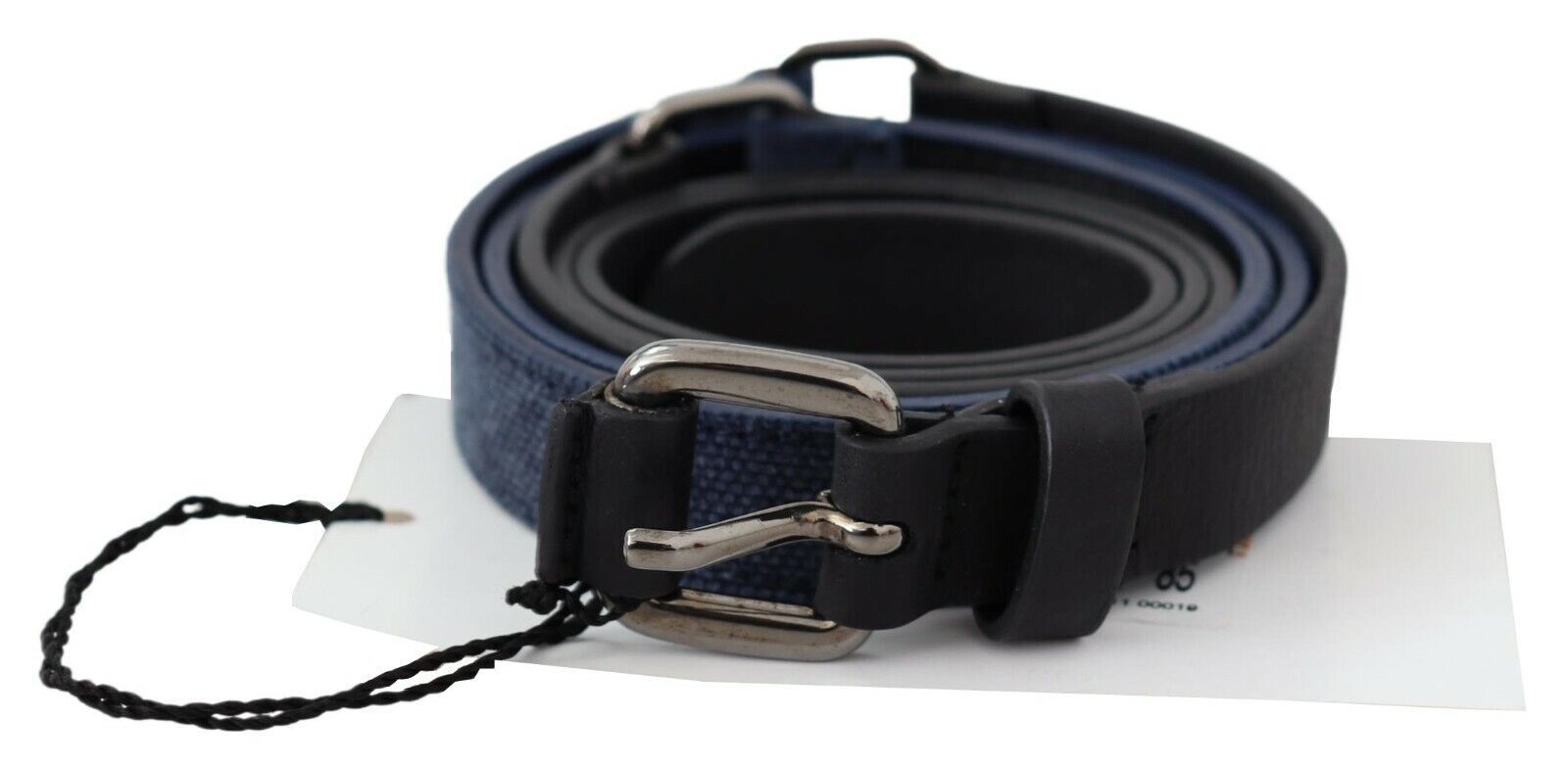 Elegant Black Leather Adjustable Belt - SEHABRANDS