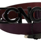 Elegant Leather Fashion Belt in Rich Brown - SEHABRANDS