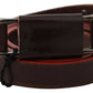 Elegant Brown Leather Fashion Belt - SEHABRANDS