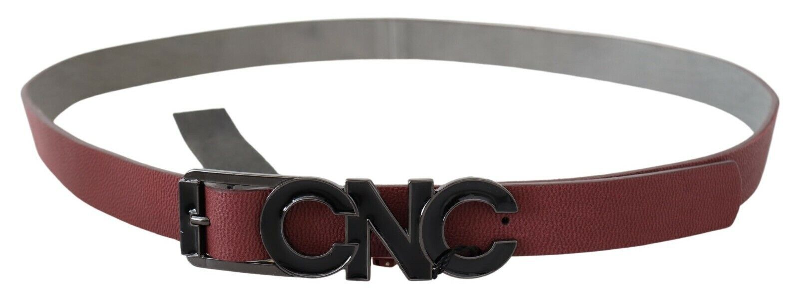 Elegant Maroon Leather Fashion Belt - SEHABRANDS