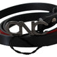 Chic Black Leather Fashion Belt - SEHABRANDS