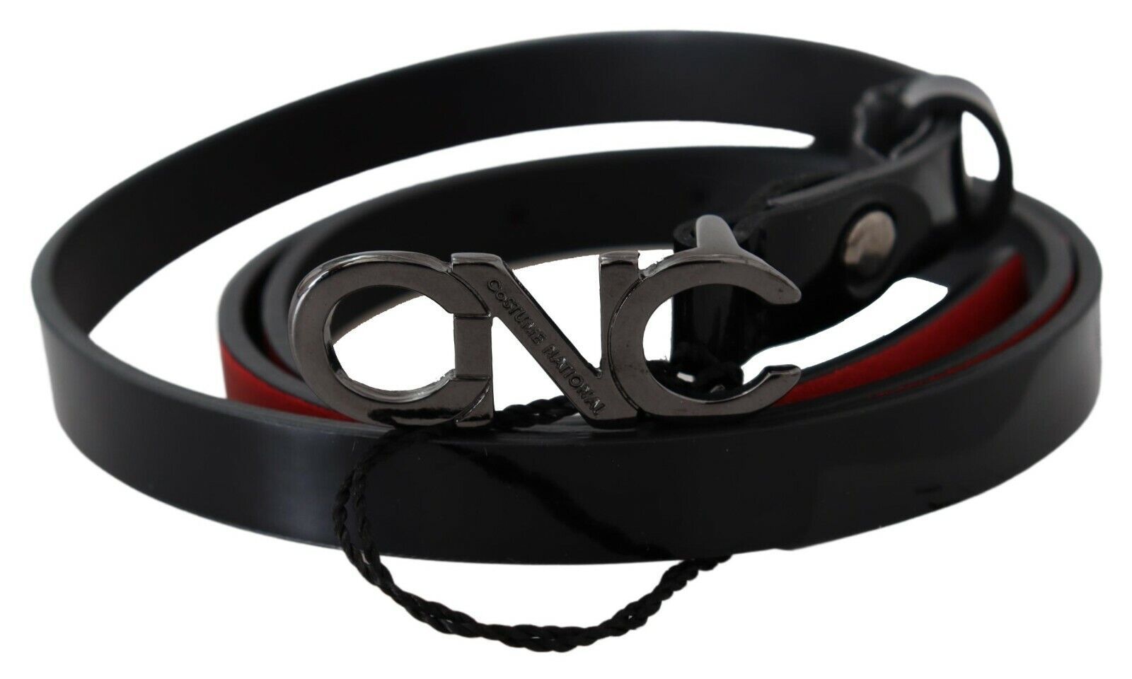 Chic Black Leather Fashion Belt - SEHABRANDS