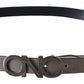 Elegant White Leather Fashion Belt - SEHABRANDS