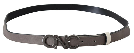 Elegant White Leather Fashion Belt - SEHABRANDS