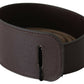 Elegant Dark Brown Braided Leather Belt - SEHABRANDS