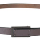 Elegant Brown Leather Fashion Belt - SEHABRANDS