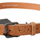 Chic Light Brown Leather Fashion Belt - SEHABRANDS