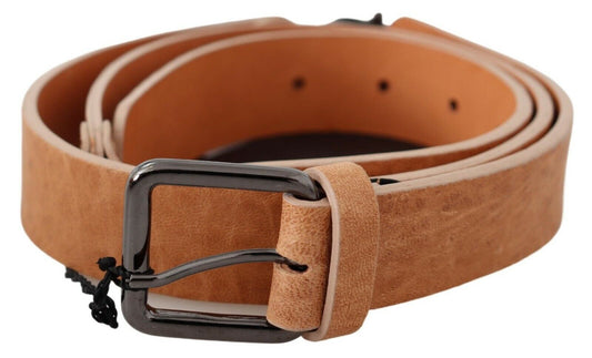 Chic Light Brown Leather Fashion Belt - SEHABRANDS