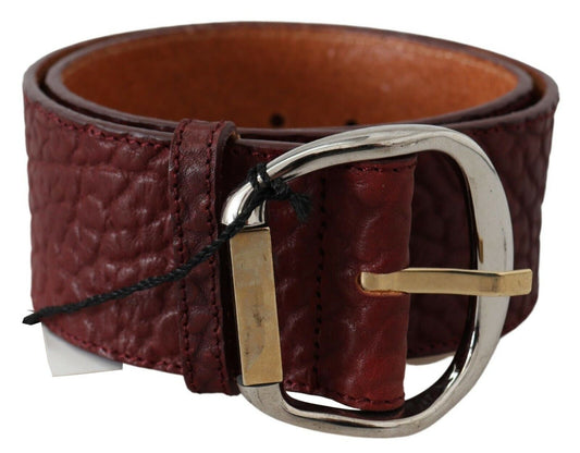 Elegant Brown Leather Fashion Belt - SEHABRANDS