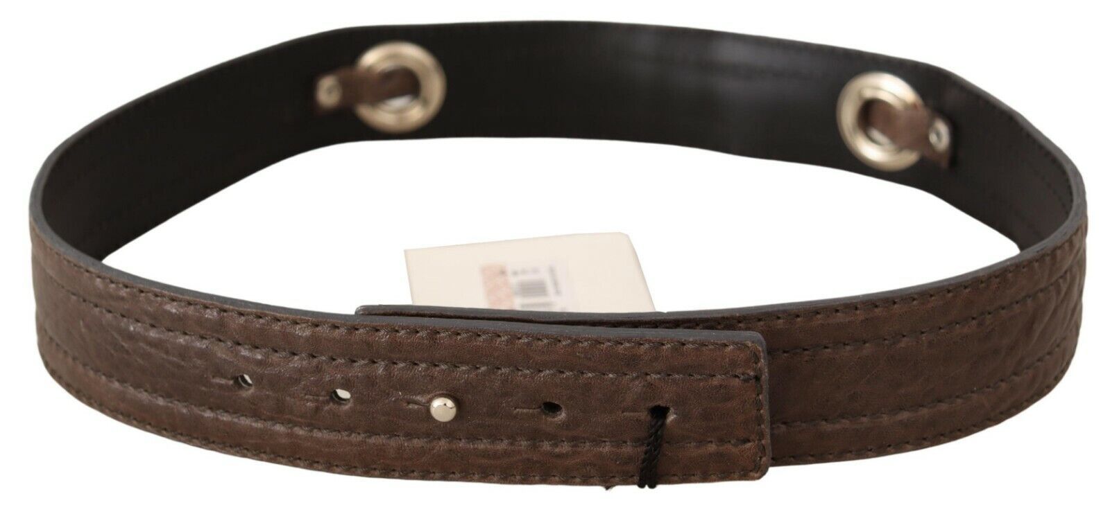 Elegant Brown Leather Fashion Belt - SEHABRANDS