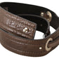 Elegant Brown Leather Fashion Belt - SEHABRANDS