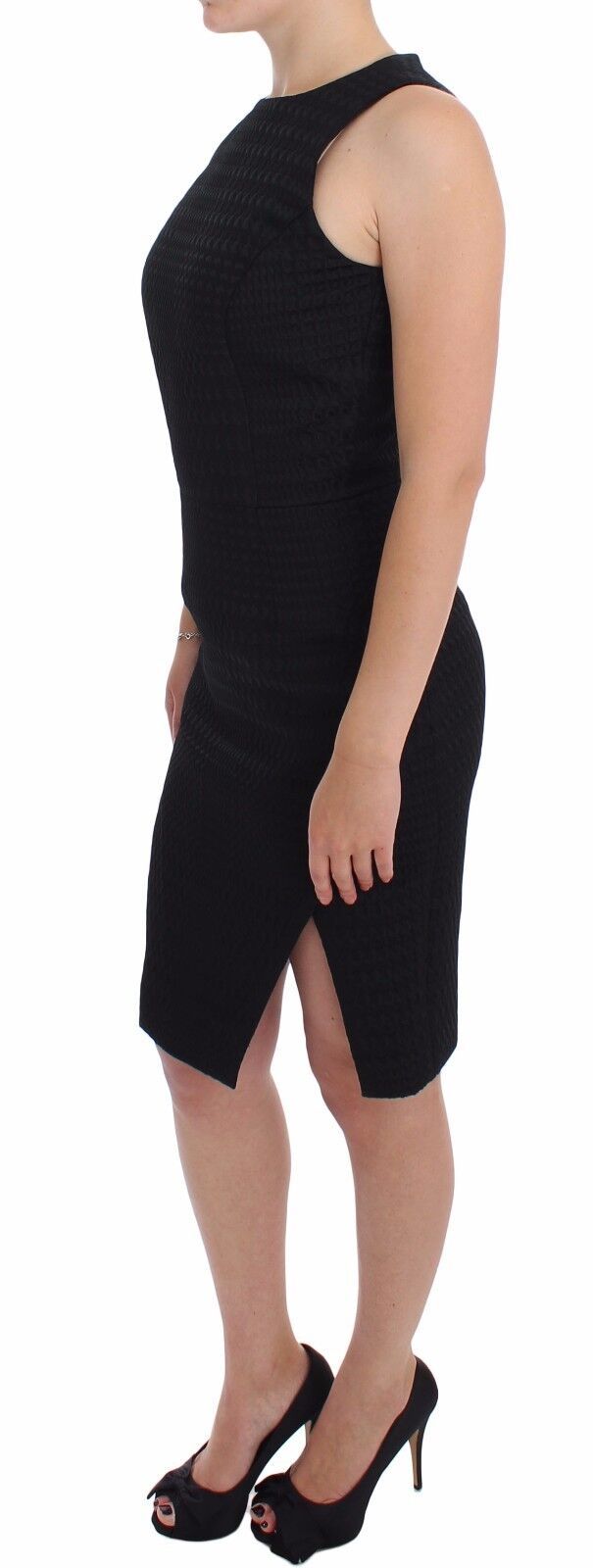 Elegant Sheath Black Dress for Formal Occasions - SEHABRANDS