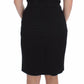 Elegant Sheath Black Dress for Formal Occasions - SEHABRANDS