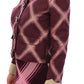 Elegant Multicolor Check Print Jacket - SEHABRANDS