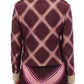 Elegant Multicolor Check Print Jacket - SEHABRANDS