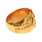 Glamorous Gold-Plated Sterling Silver Ring - SEHABRANDS