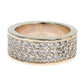 Glamorous Silver CZ Crystal Embellished Ring - SEHABRANDS