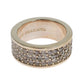 Glamorous Silver CZ Crystal Embellished Ring - SEHABRANDS