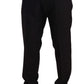 Dolce & Gabbana Elegant Black Skinny Tuxedo Trousers