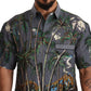 Dolce & Gabbana Tropical Elegance Linen Silk Men's Shirt